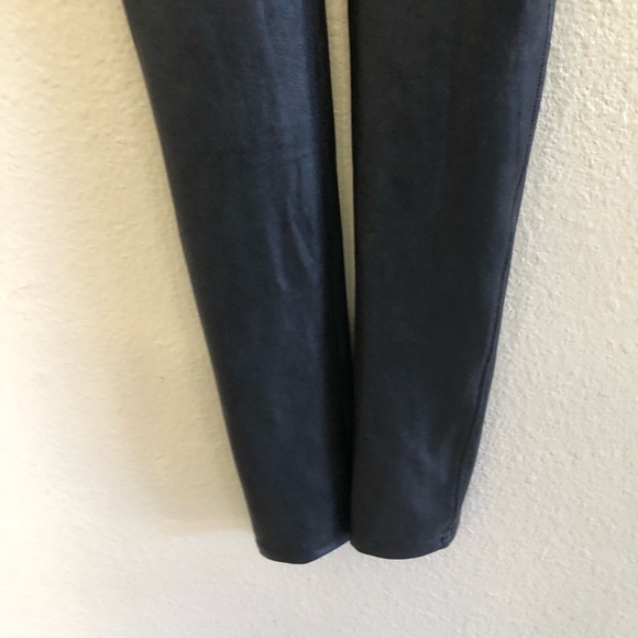 SPANX Mama Faux Leather Very Black Maternity Leggings Size XS - Picture 8 of 15